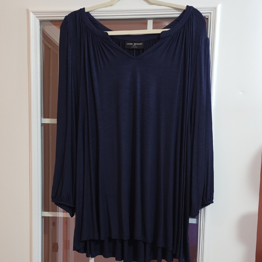 Lane Bryant Deep Blue Women's Tunic